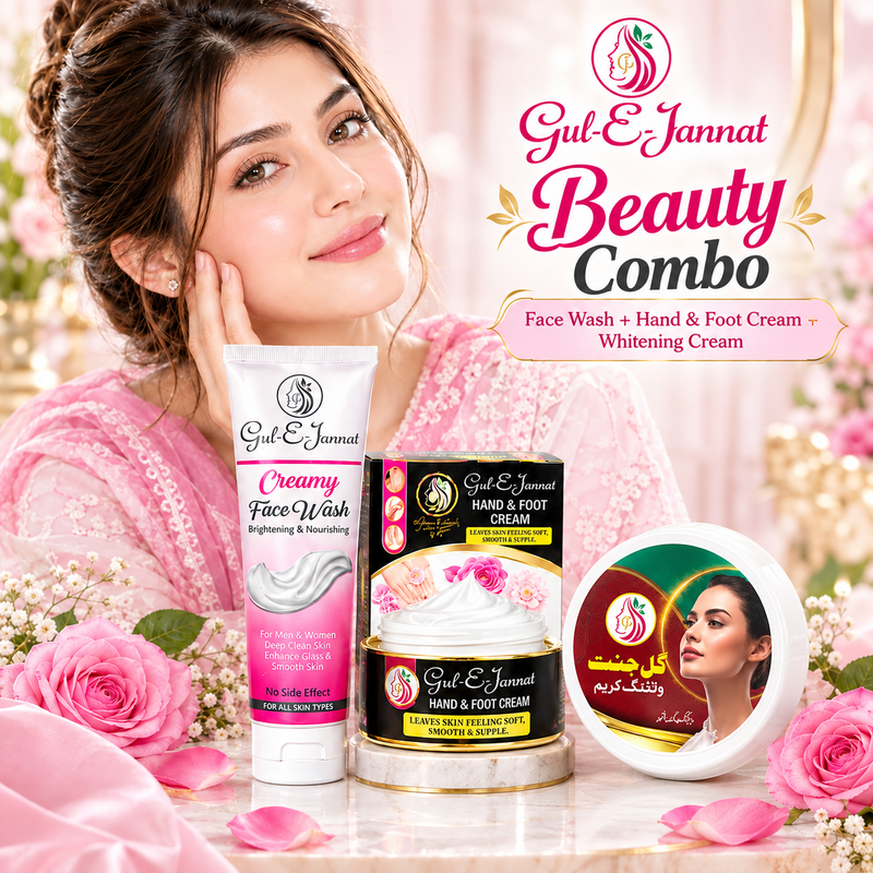 Gul-E-Jannat Complete Skincare Beauty Combo Pack