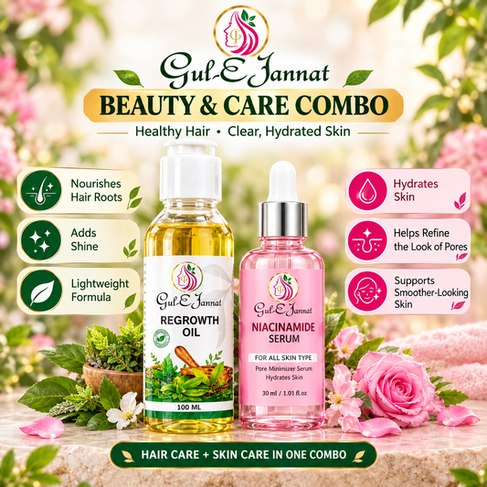 Gul-E-Jannat Hair Growth and Skincare Combo